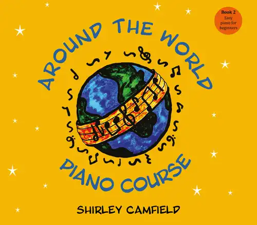 Around the World Piano Course Book 2 book cover