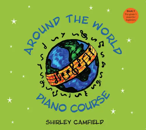 Around the World Piano Course Book 3 book cover